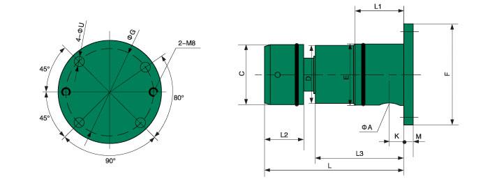 xtgd�ֳ�ר����ת��ͷ�ڲ��ṹͼ